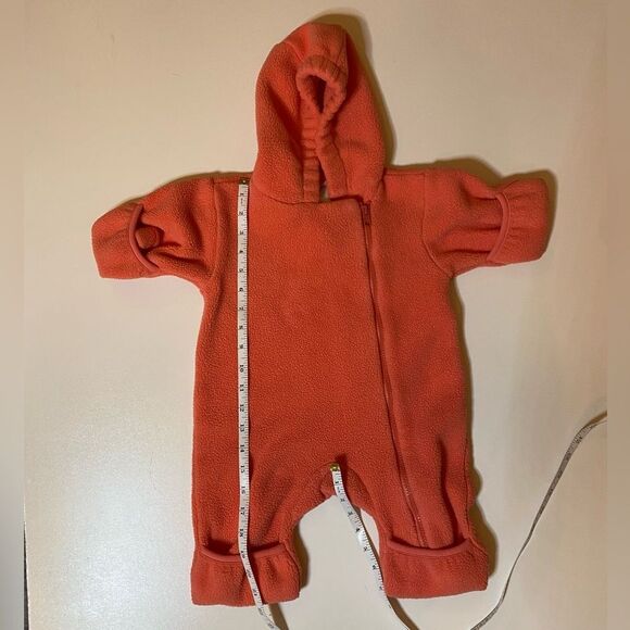 Lands’ End 3 Months Pink/Salmon Snow Suit - Picture 8 of 11